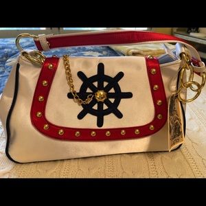 BNWT, Vintage nautical purse
